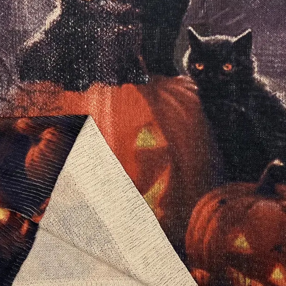 Black cat sweater - Picture 6 of 6